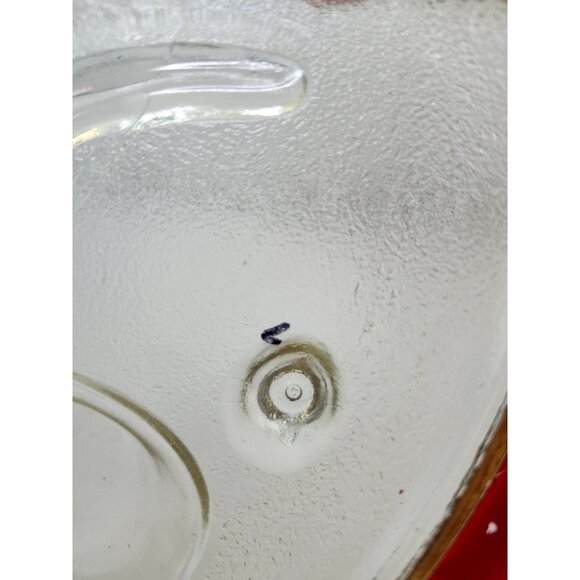 INLAND GLASS PLATTER WITH METAL WARMER - Picture 5 of 6